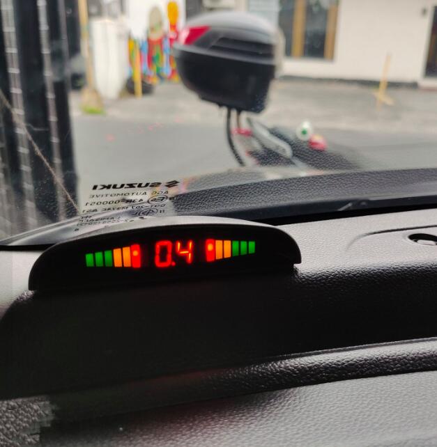 LED Display Car 4 Parking Sensor Reverse Backup Radar Alarm Kit System Supp C4M8 